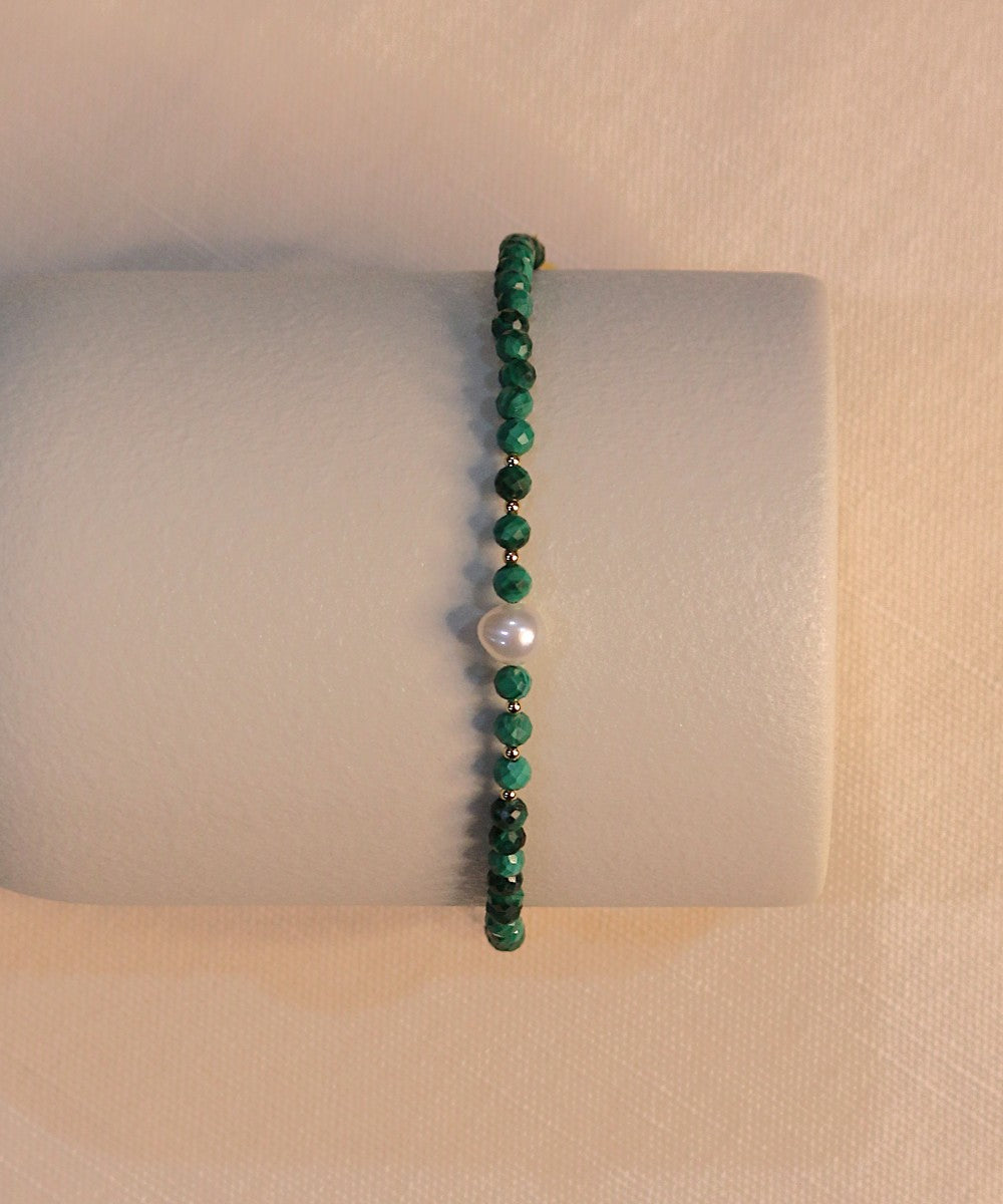 Sacred Balance Malachite Bracelet