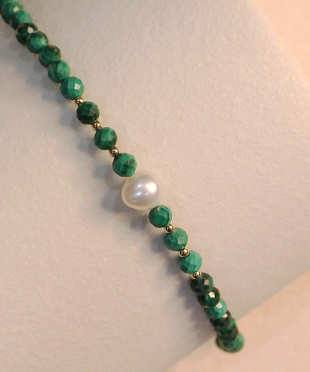 Sacred Balance Malachite Bracelet