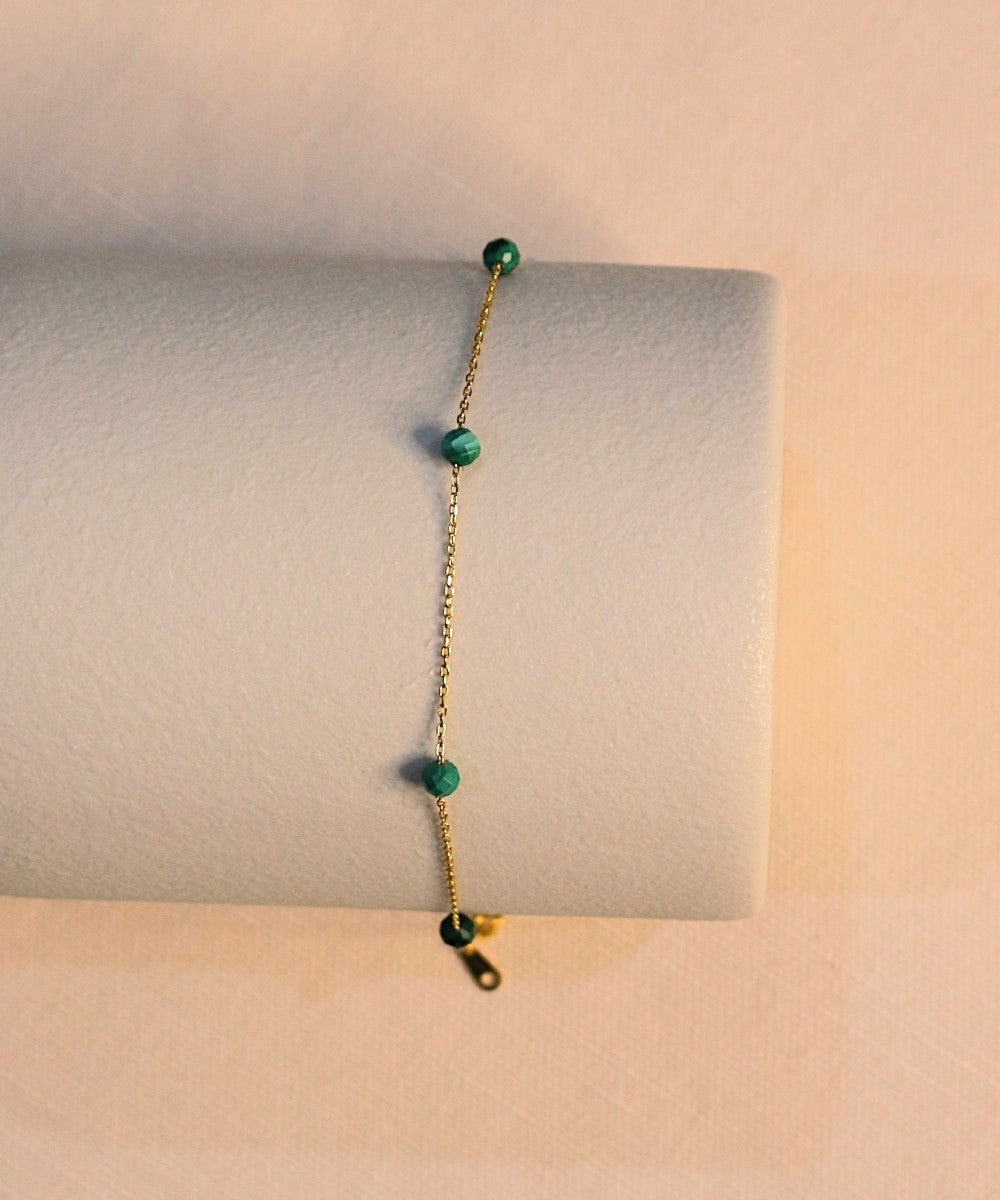 Malachite Glow Bracelet