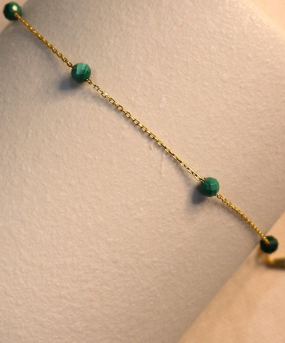 Malachite Glow Bracelet