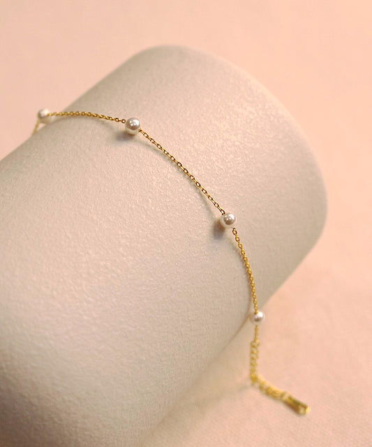 Serenity Chain Pearl Bracelet