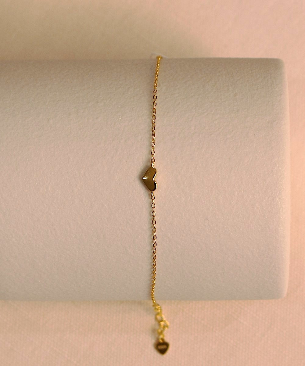 Golden Heart Bracelet