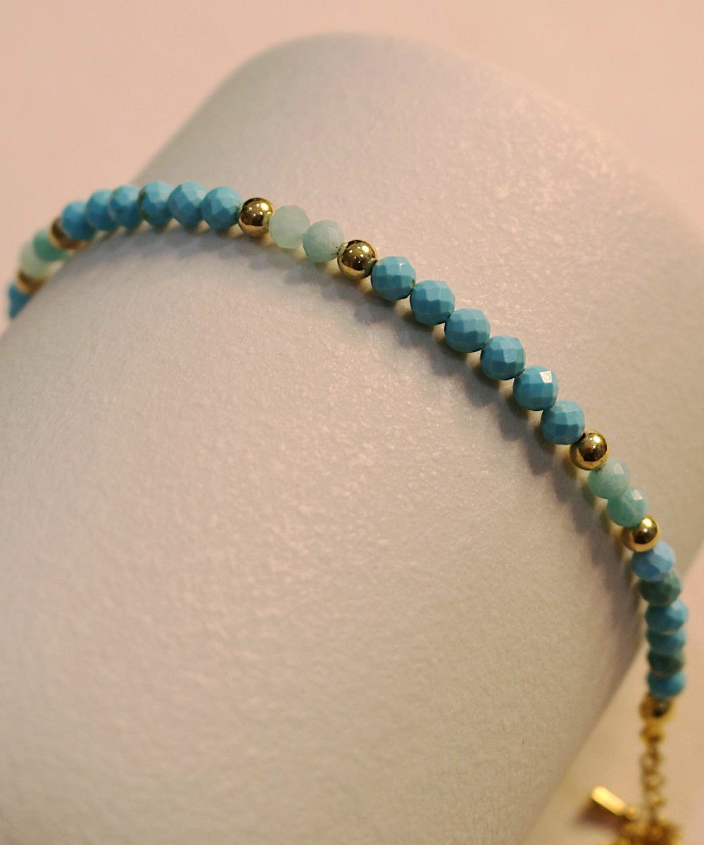 Coastal Calm Turquoise Bracelet