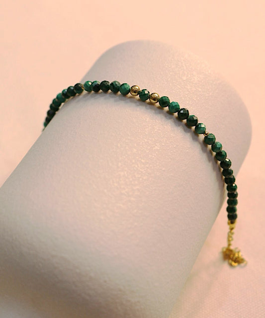 Forest Grace Malachite Bracelet