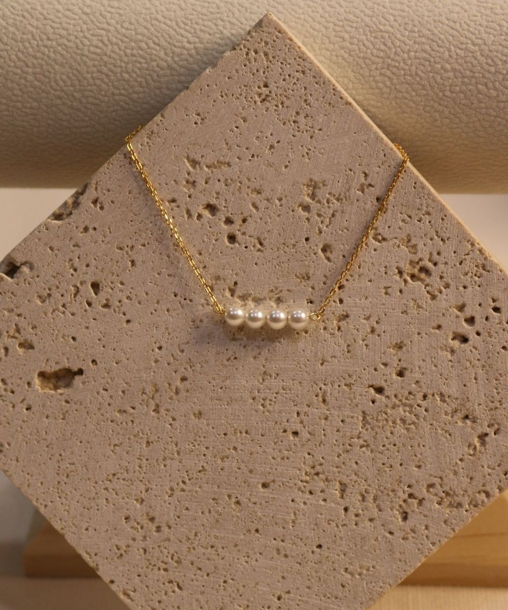 Moments in Bloom Pearl Necklace