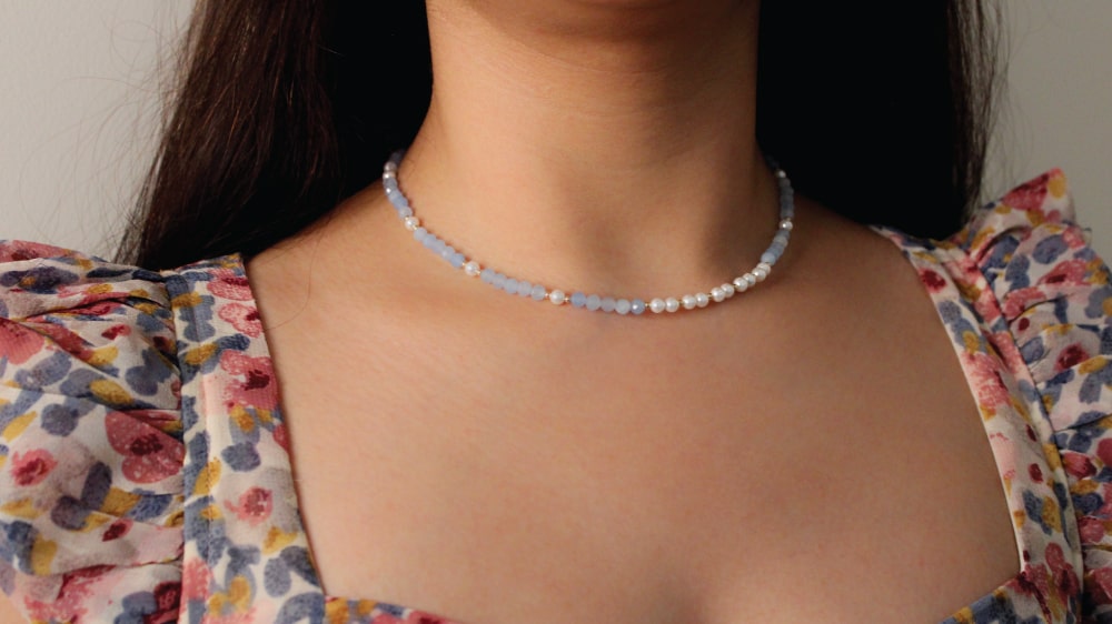 Aquamarine Necklace for Women