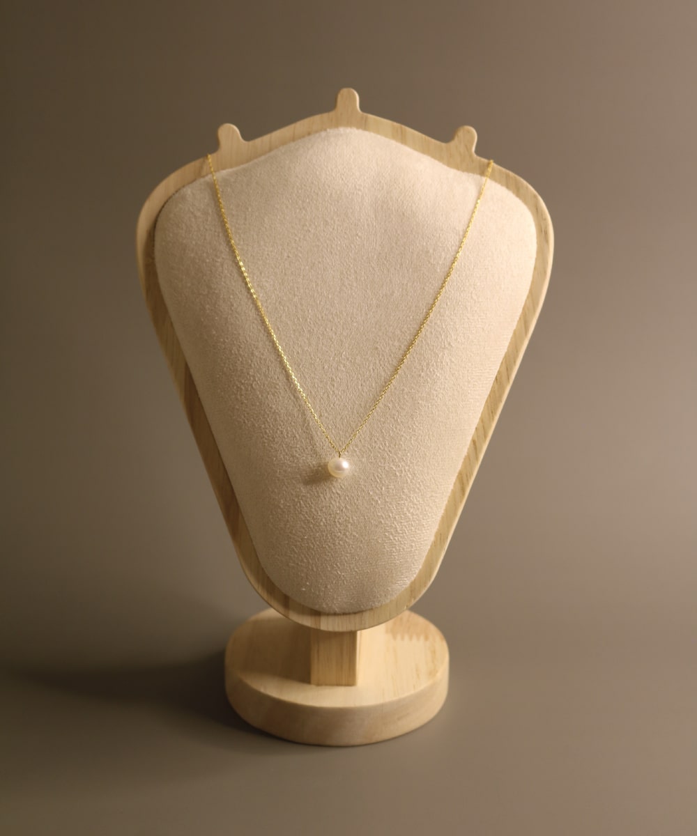 Ava Single Pearl Necklace