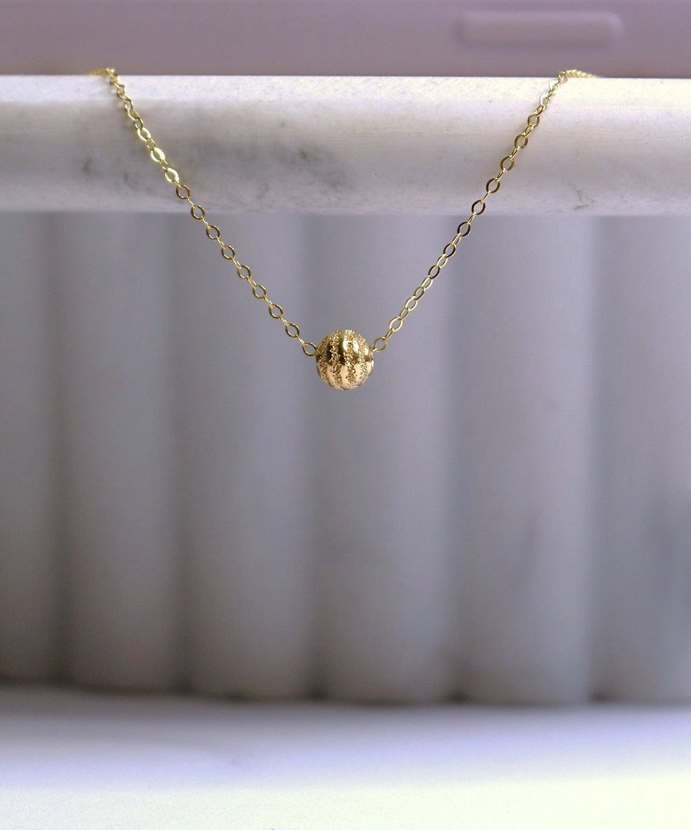 Golden Orb Necklace