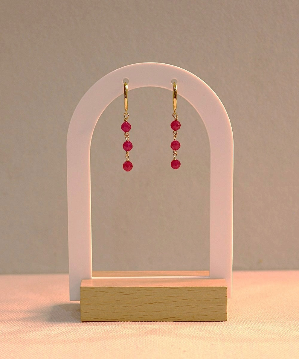Passion Trio Ruby Hoops