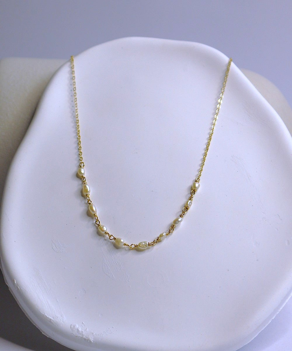 Pearl Woven Necklace