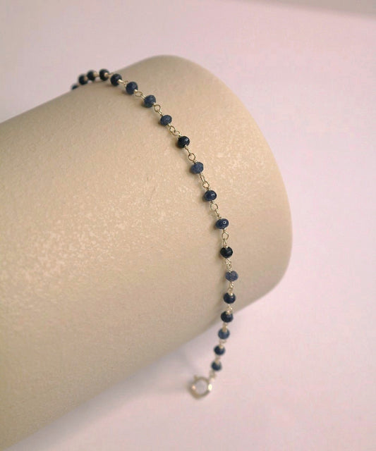 Kyanite Woven Bracelet