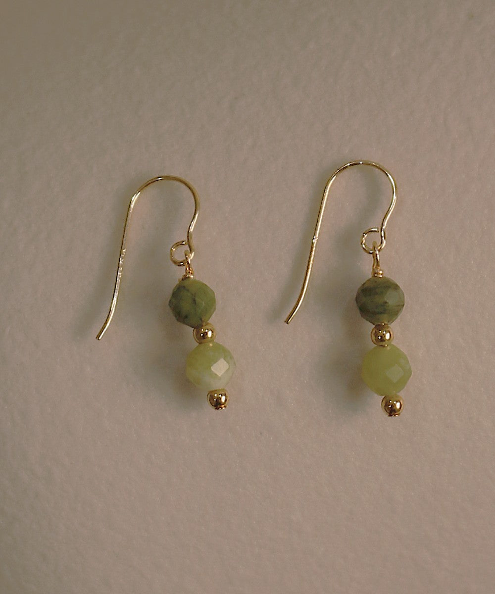 Earth Whisper Jade Earrings