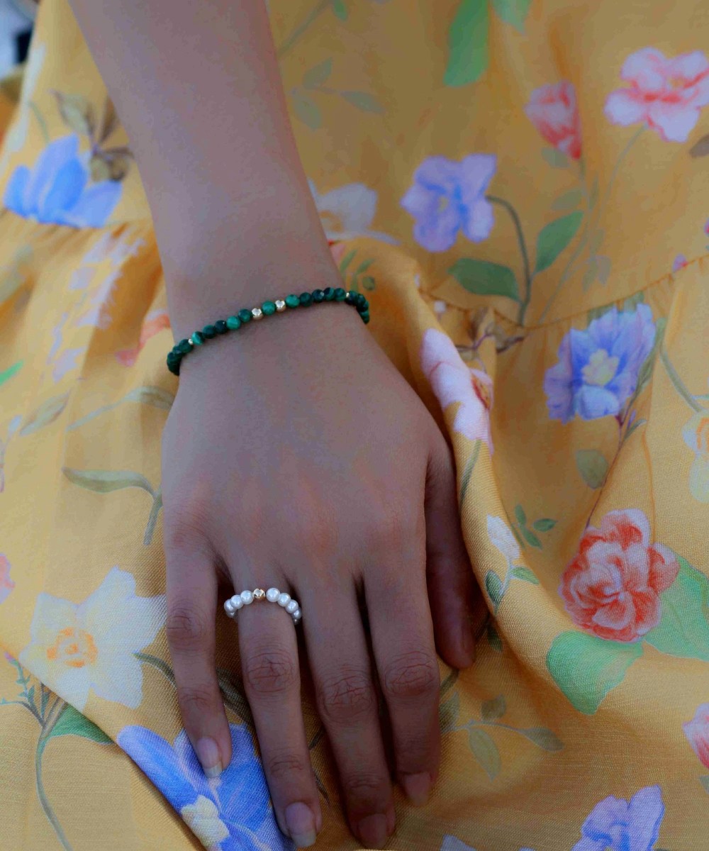 Forest Grace Malachite Bracelet