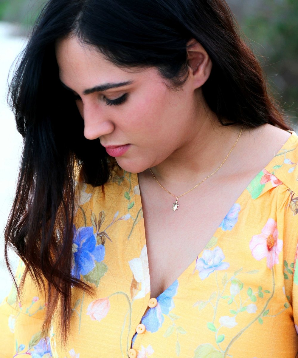 Lucky Charm Turtle Necklace