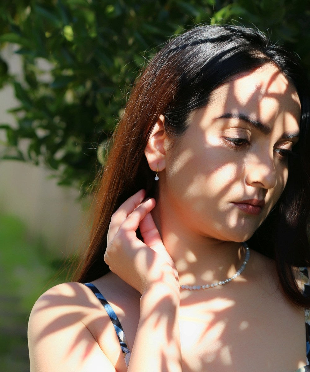 Sea Mist Hoops
