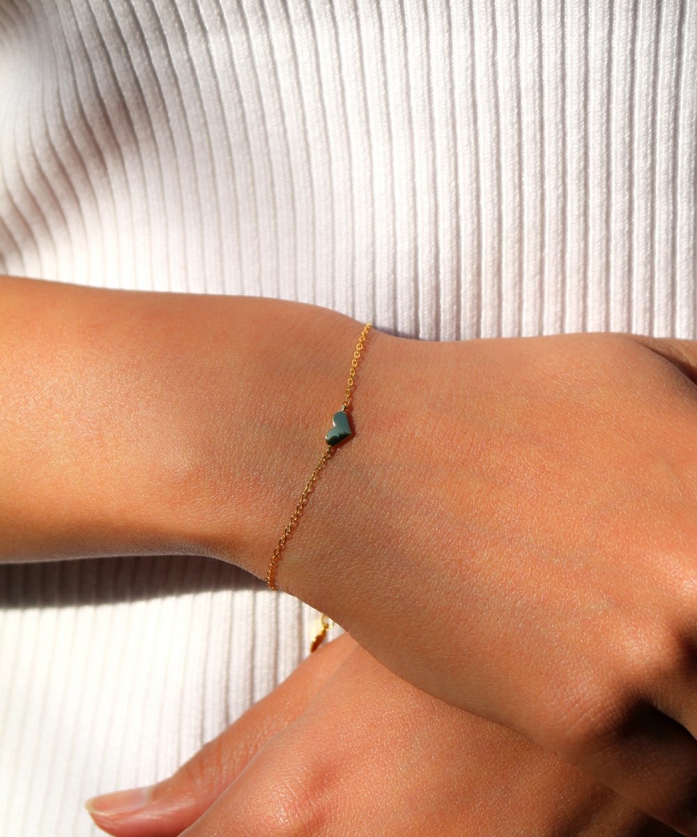 Golden Heart Bracelet