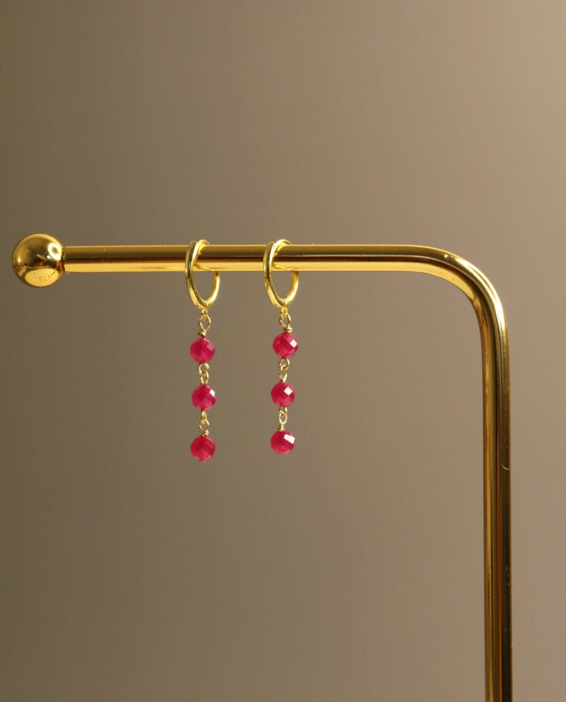 Passion Trio Ruby Hoops