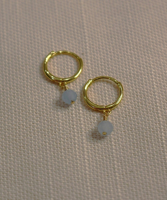 Sea Mist Hoops