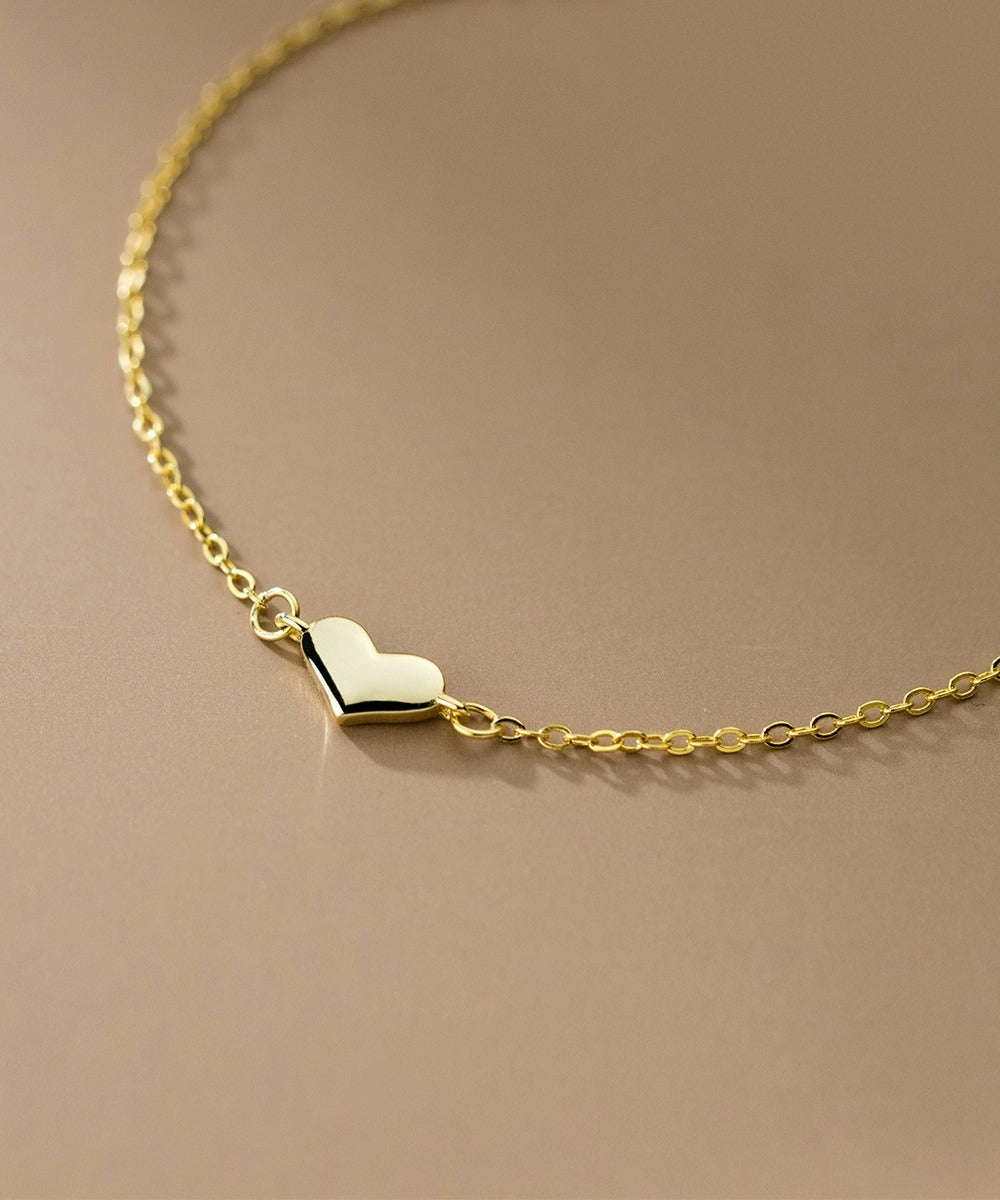 Golden Heart Bracelet