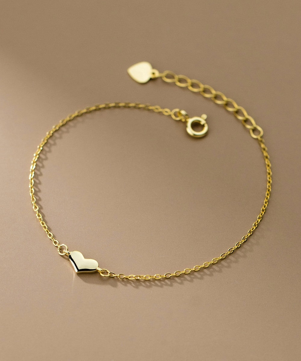 Golden Heart Bracelet