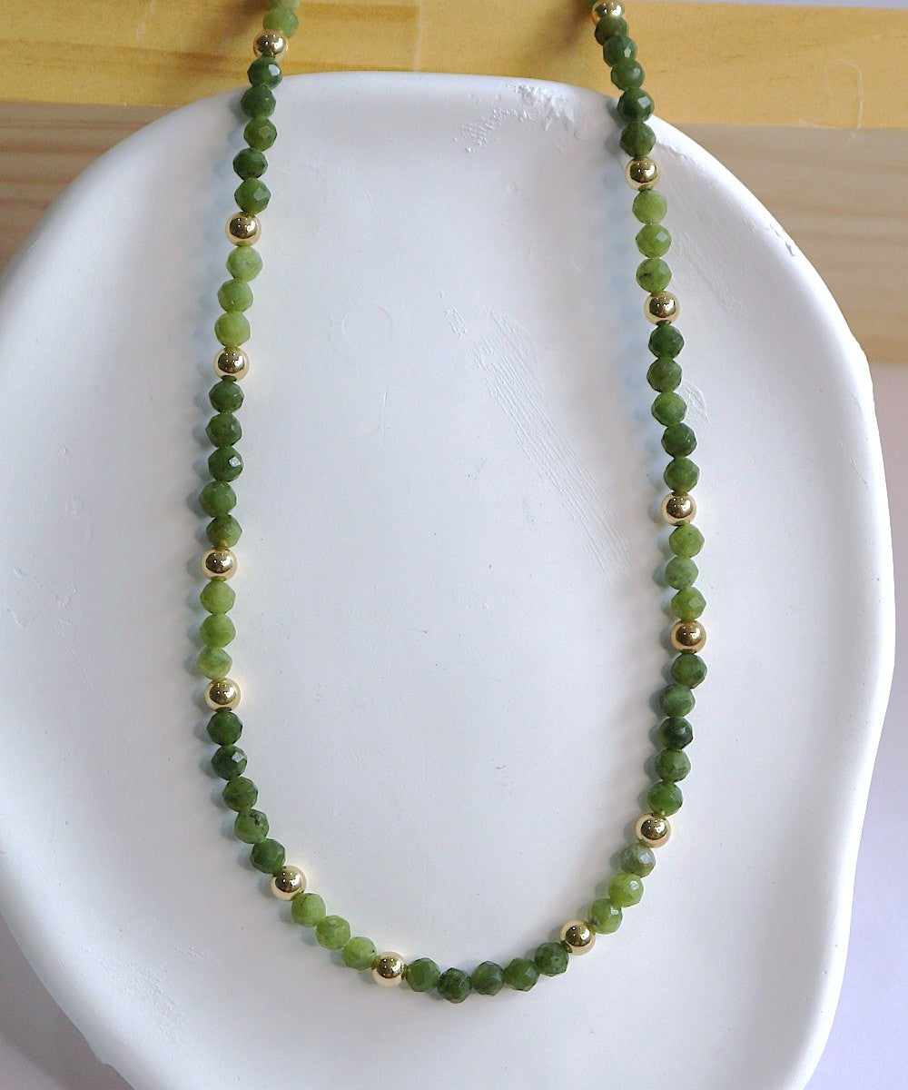 Whispers of Jade Necklace