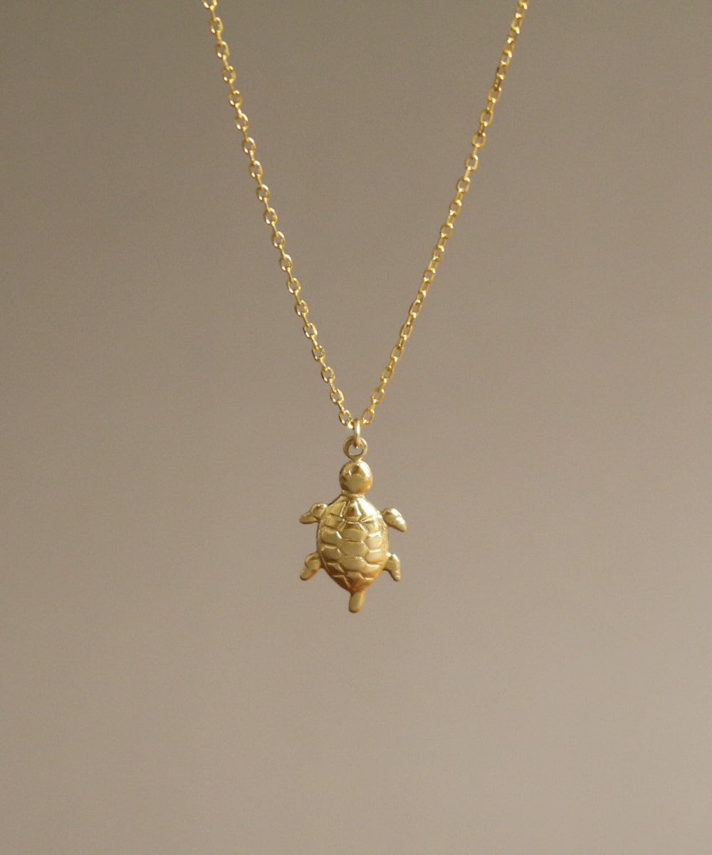 Lucky Charm Turtle Necklace