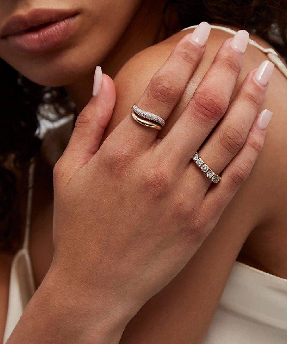 Soul Wave Petite Ring