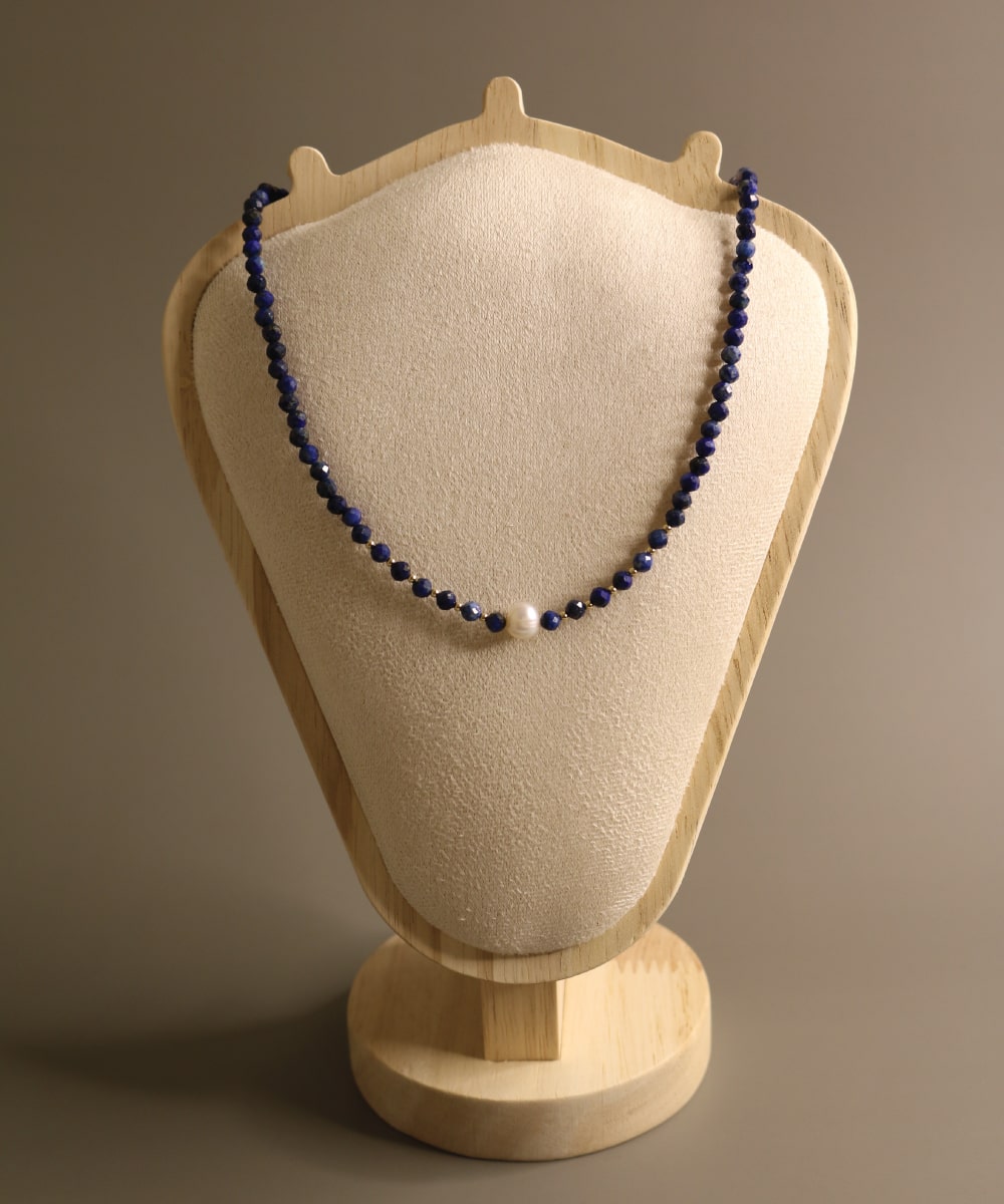 Celestial Grace Lapis Lazuli Necklace