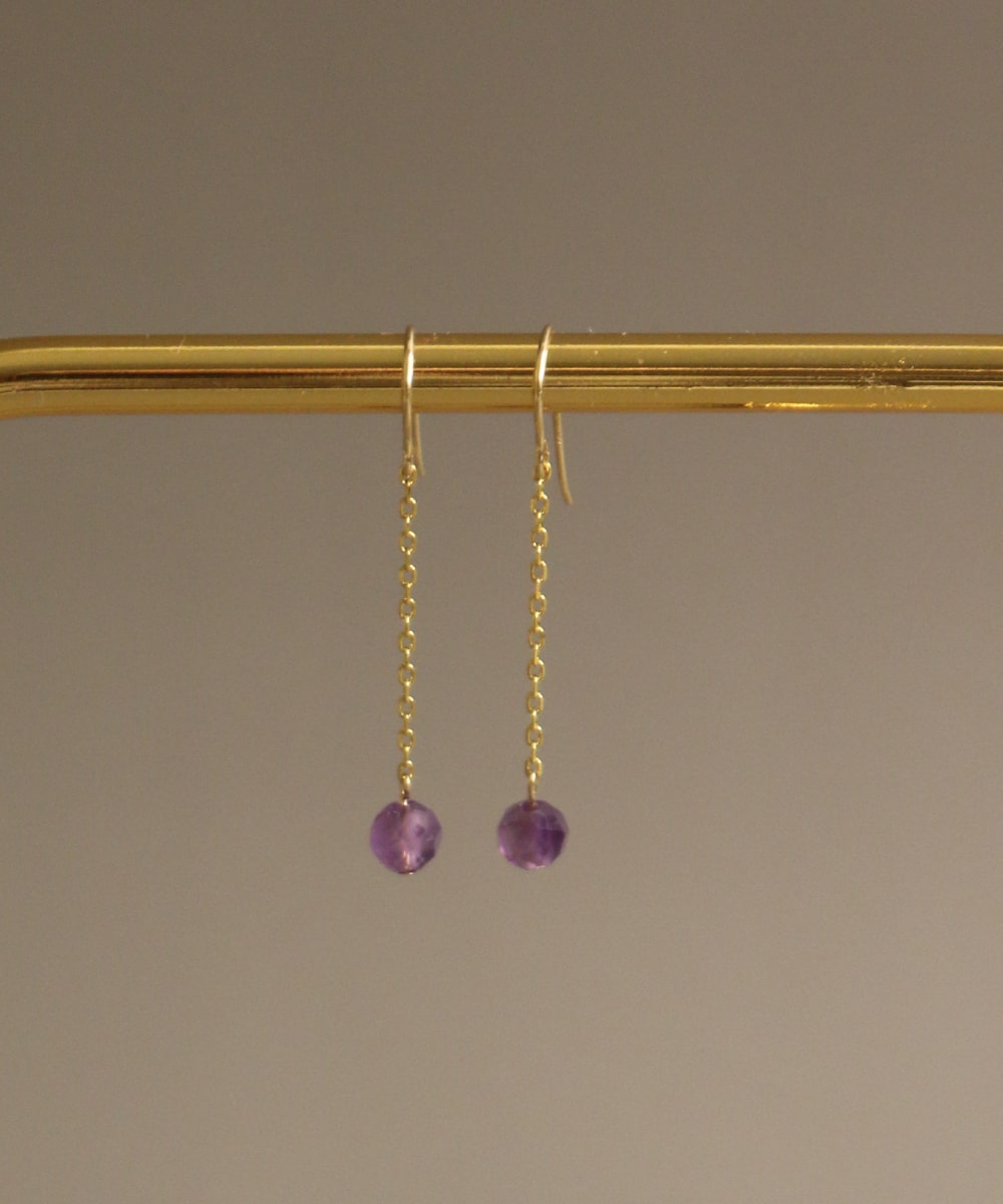 Mystic Bloom Set – Amethyst Necklace & Earrings