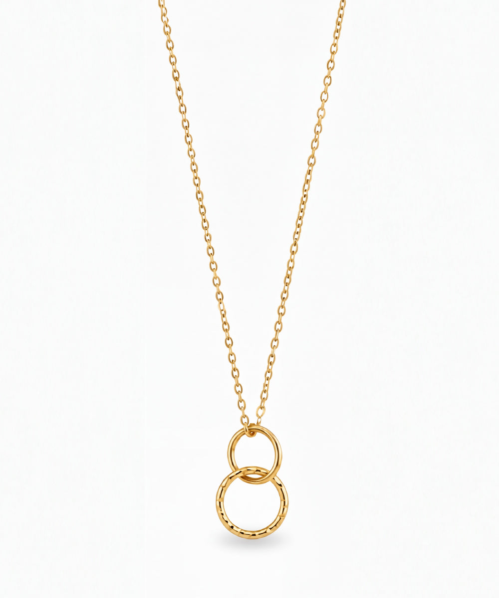 Interlinked Gold Necklace