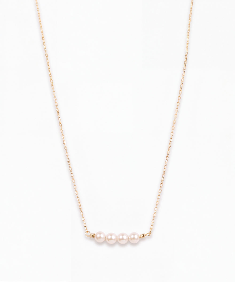 Moments in Bloom Pearl Necklace