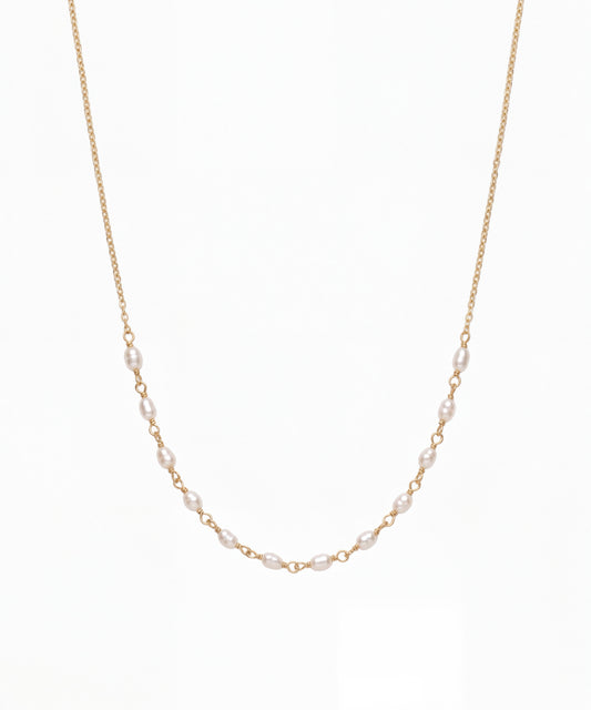Pearl Woven Necklace
