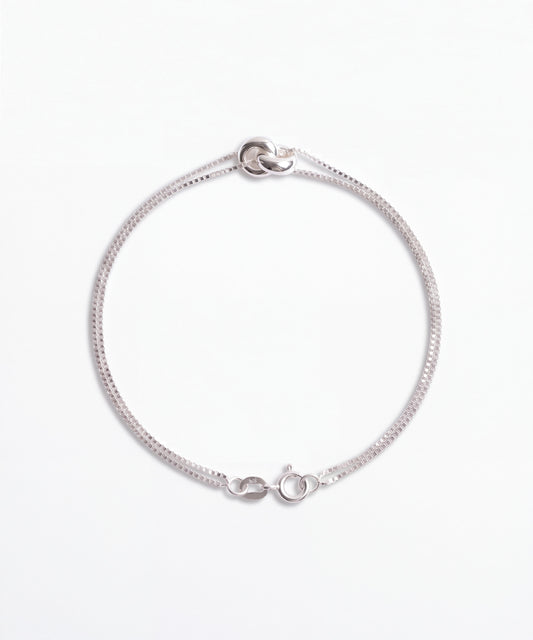 Interlinked Silver Bracelet