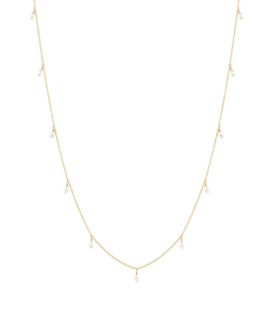 Celeste Drifting Pearl Necklace