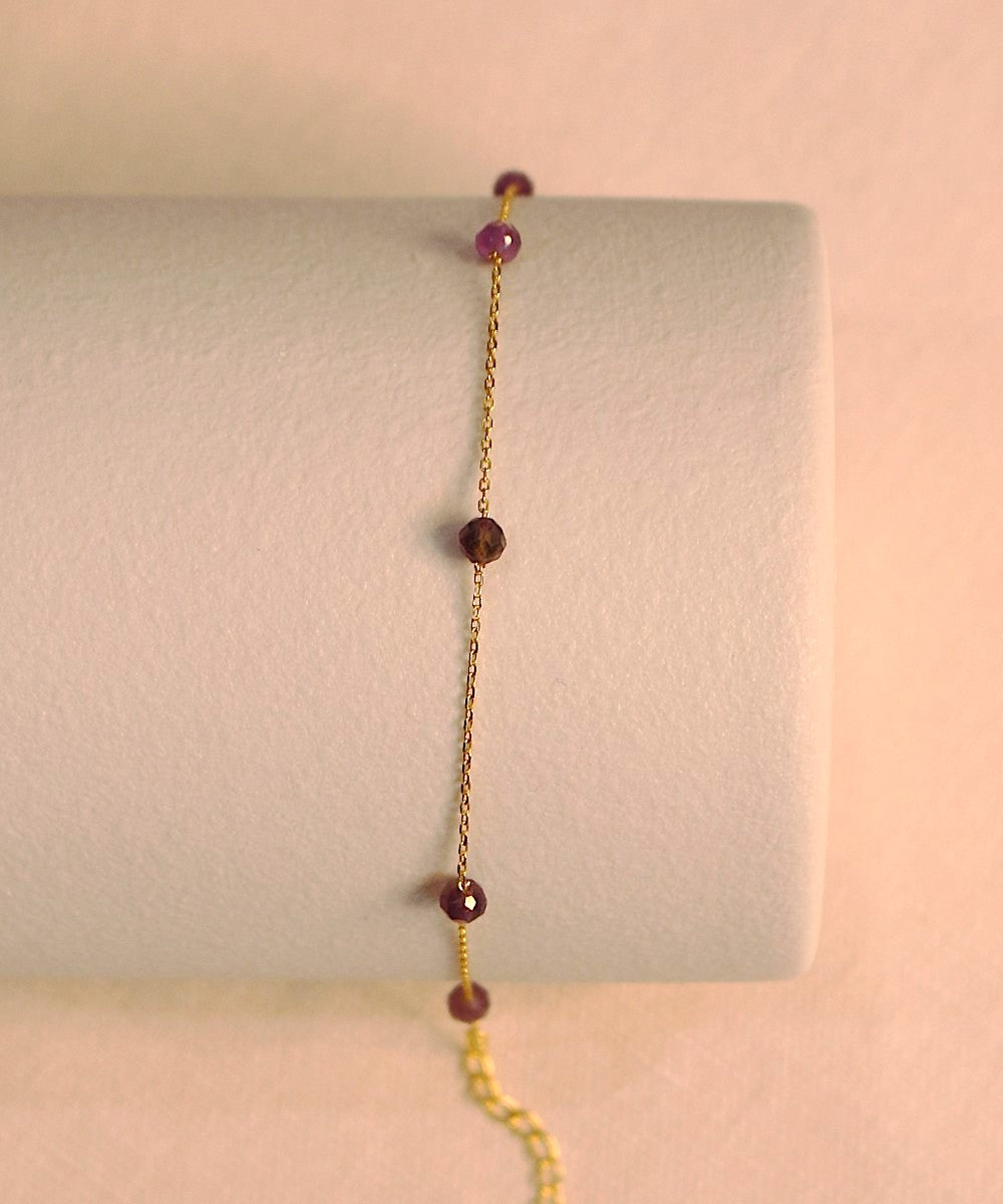Amethyst Glow Bracelet