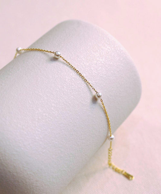 Serenity Chain Pearl Bracelet
