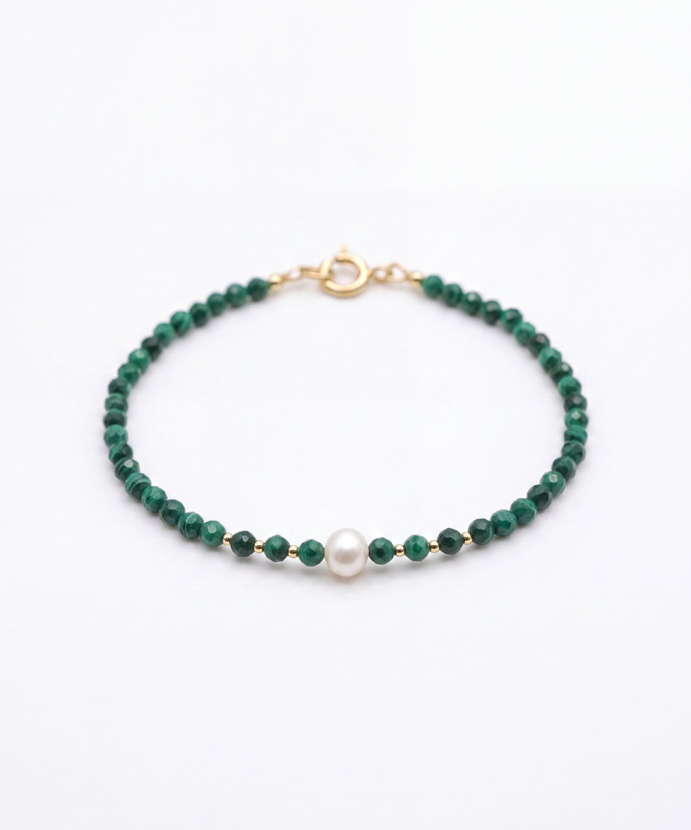Sacred Balance Malachite Bracelet