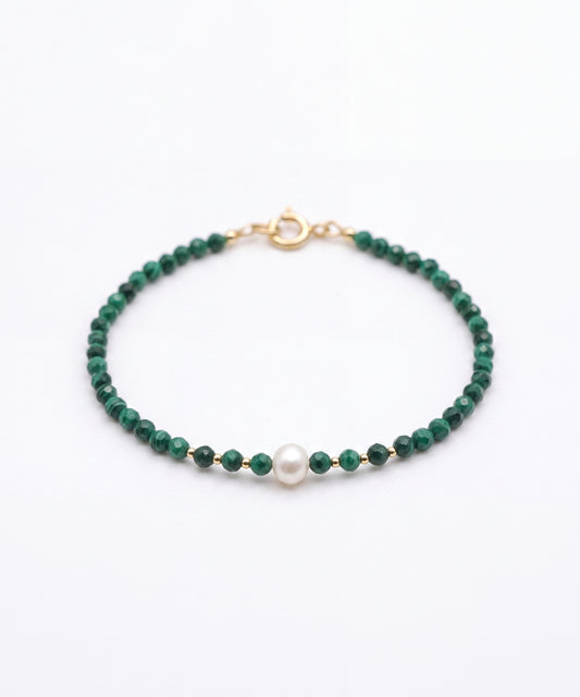 Sacred Balance Malachite Bracelet