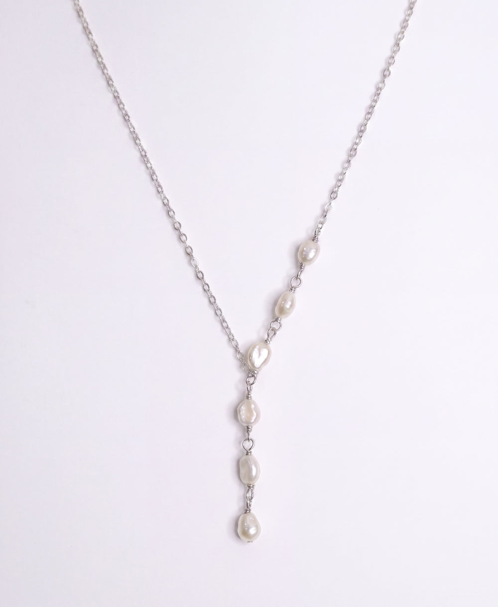 Pearl Cascade Necklace