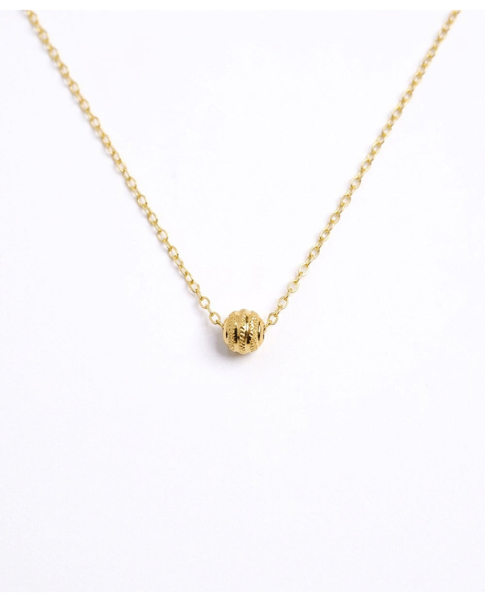 Golden Orb Necklace