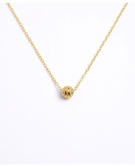Golden Orb Necklace