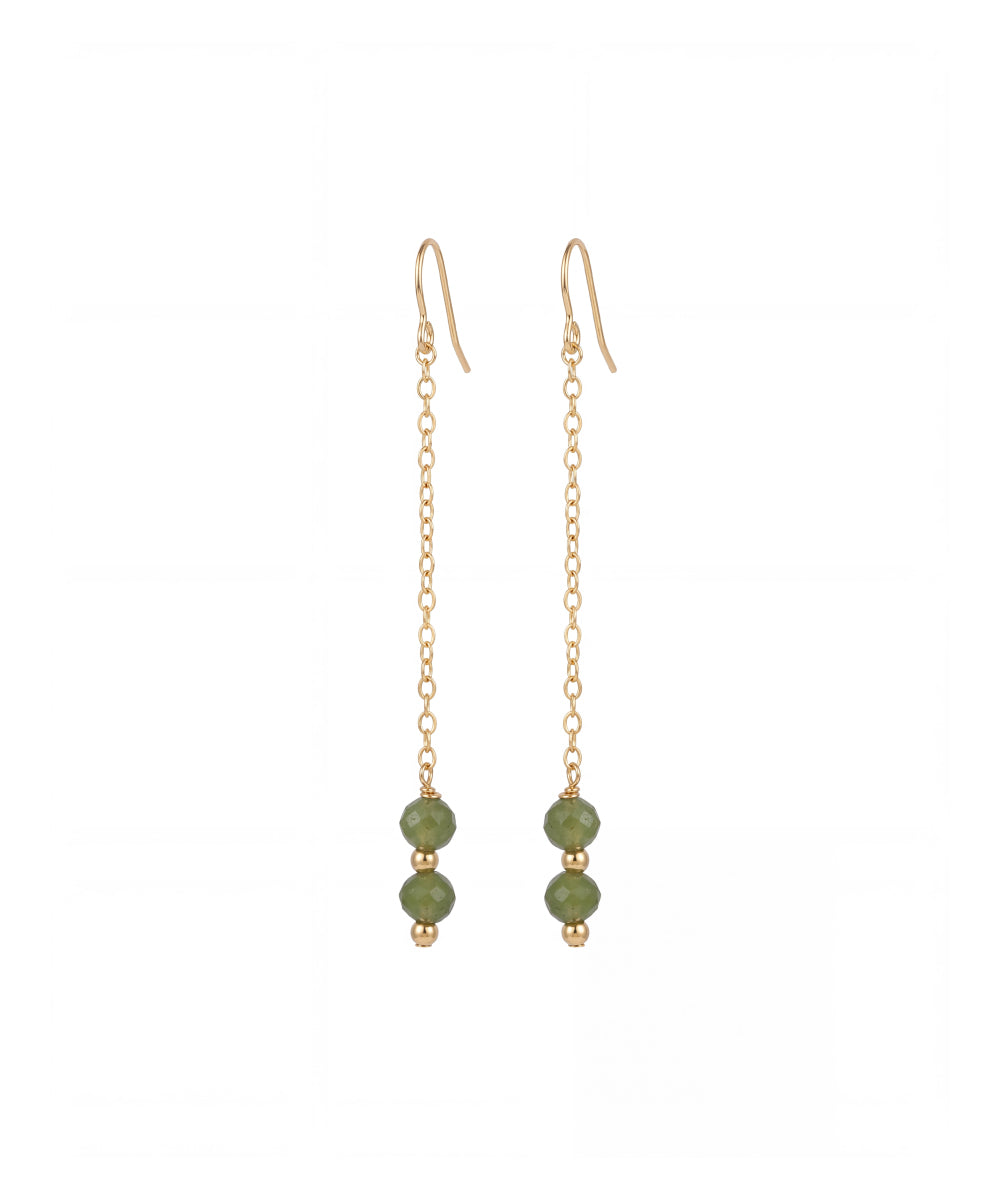 Jade Cascade Earrings