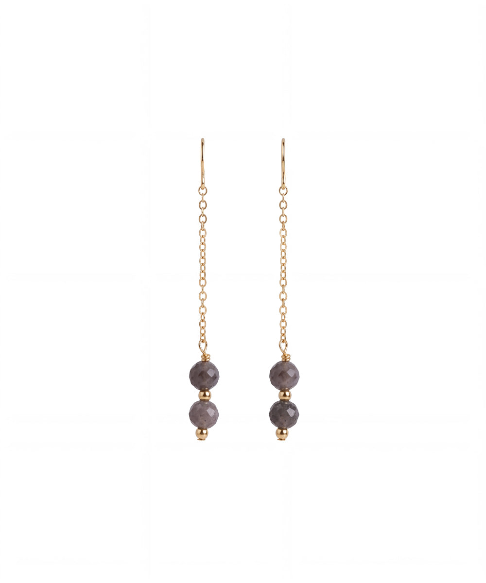 Sapphire Cascade Earrings