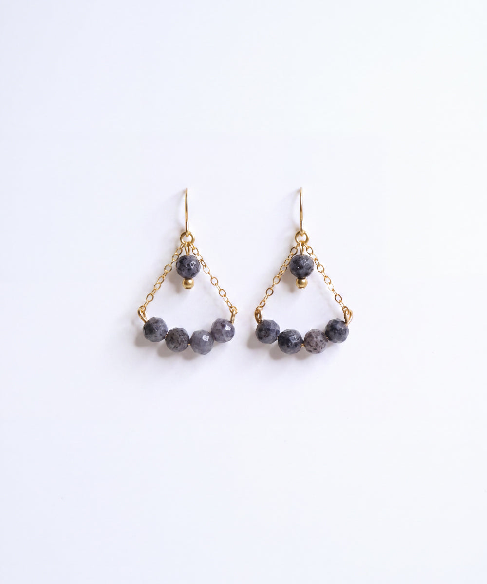 Celestial Sapphire Chandelier Earrings