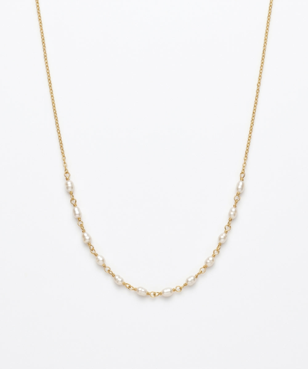 Pearl Woven Necklace