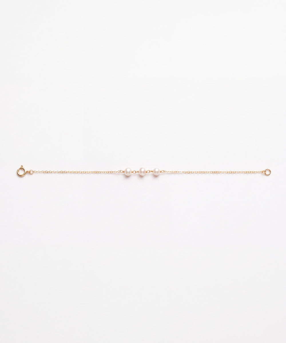 Triple Pearl Bracelet