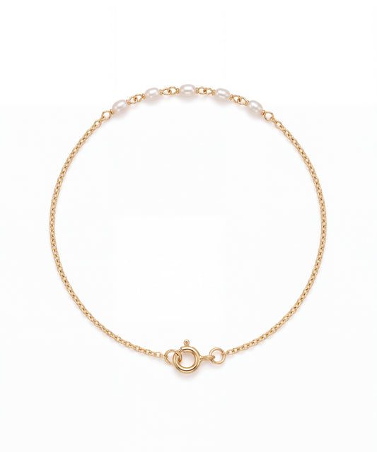 Five Pearl Bracelet