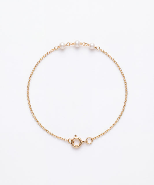 Triple Pearl Bracelet