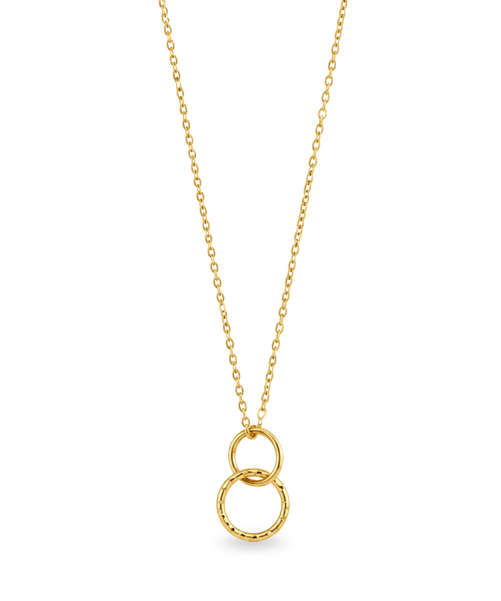 Interlinked Gold Necklace
