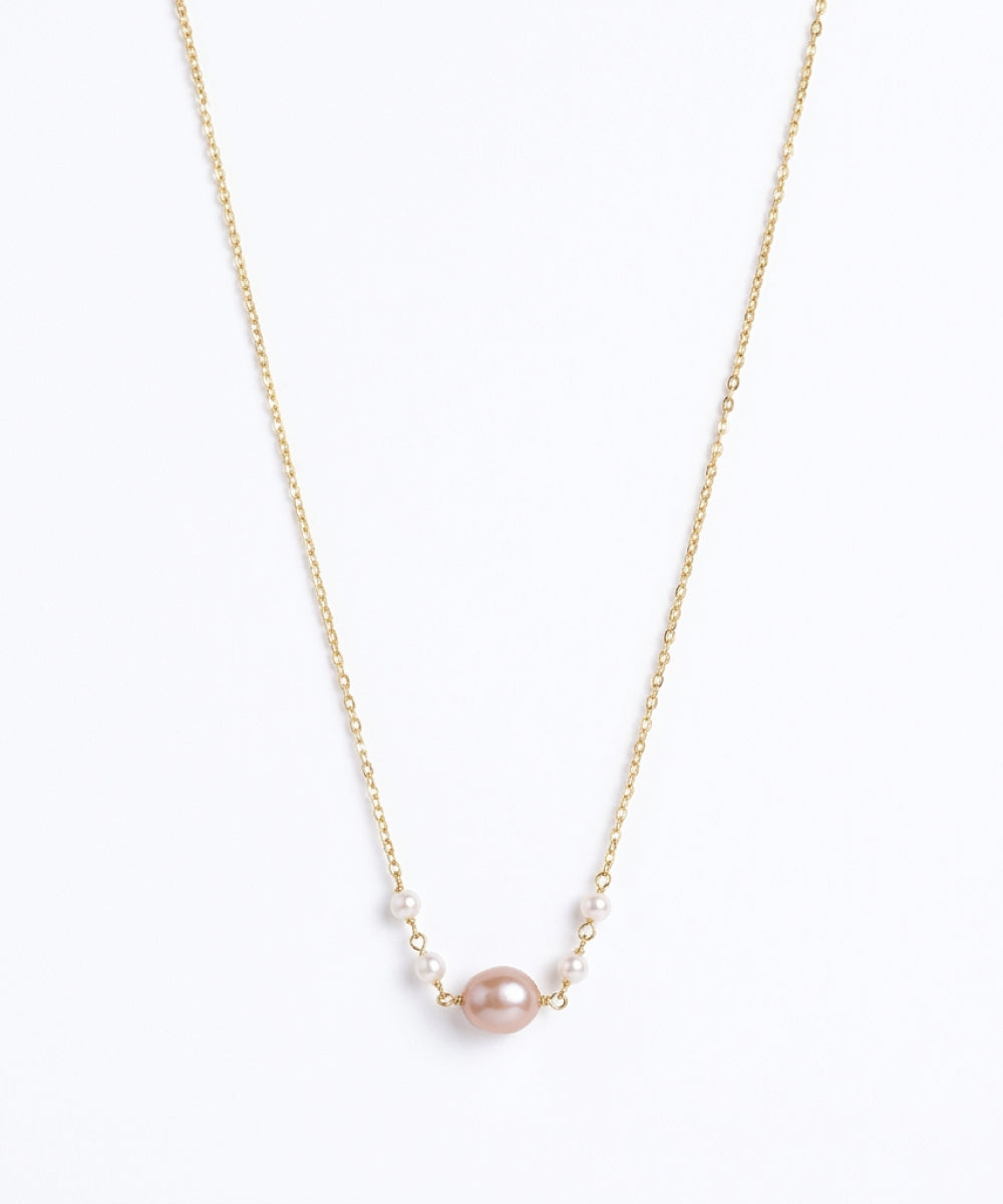 Violet Pearl Necklace